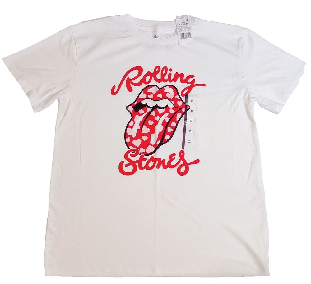 The Rolling Stones TEEN Girls Size XL Graphic Tee NEW